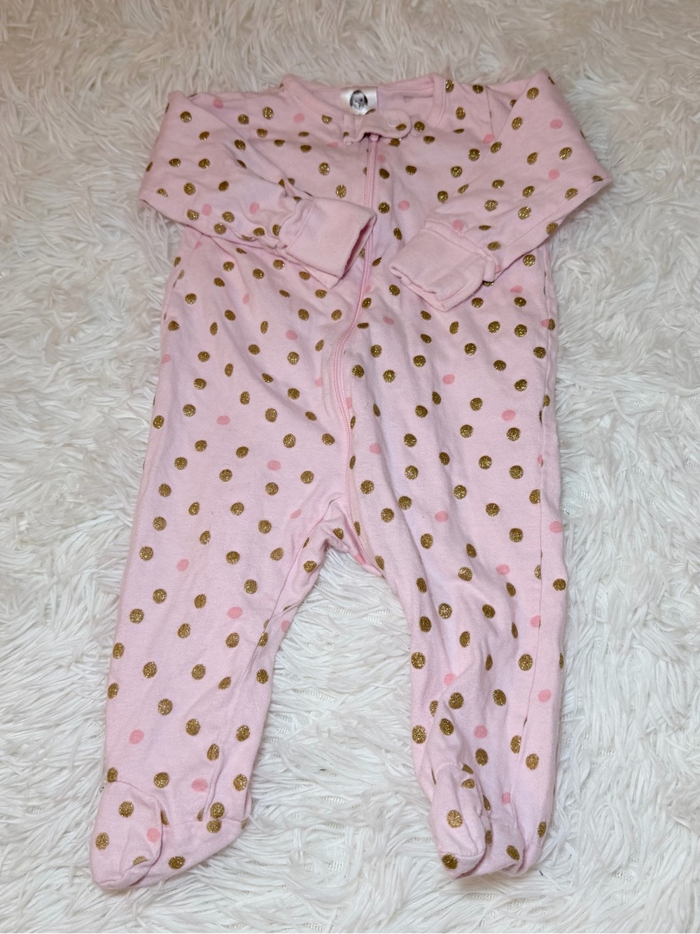 Baby Girl Zip Sleeper Bundle 0–3M Rabbit + Bear Burt’s Bees - Picture 10 of 16